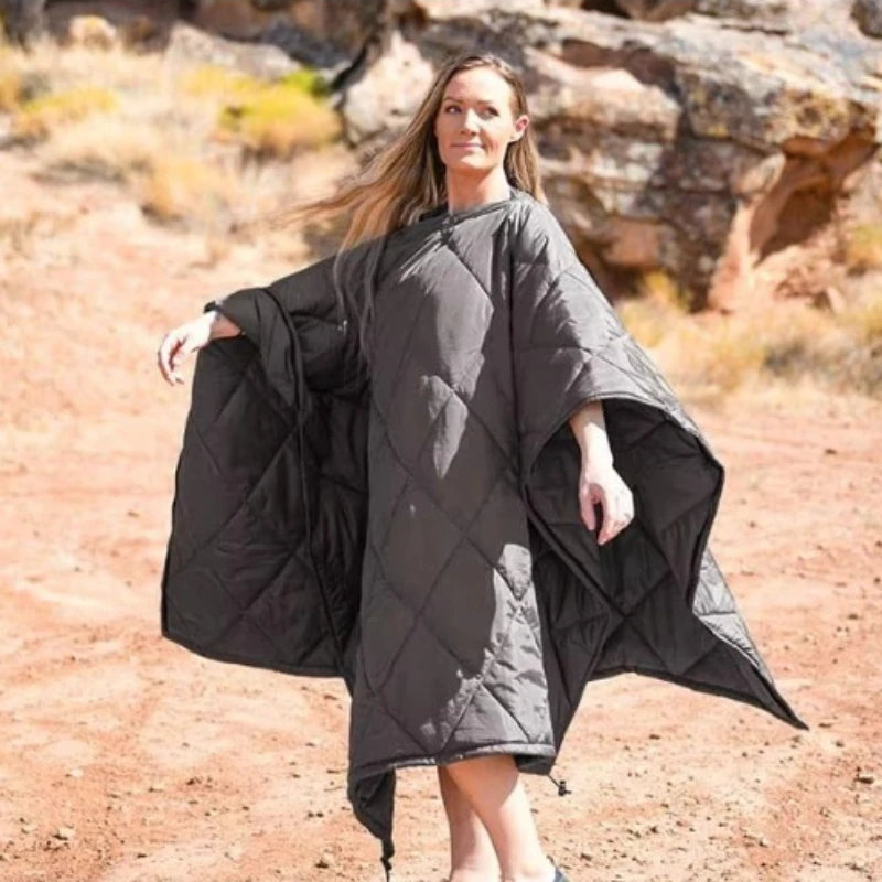 4-in-1 Waterproof Camping Blan - Outdoor Adventure Quilt 评论和价格