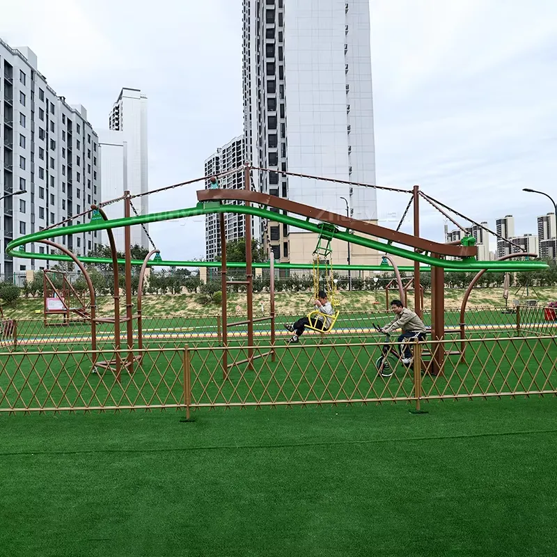 Unpowered Human Powered Pedal  - Outdoor Adventure Ziplines & Waterfall 评论和价格