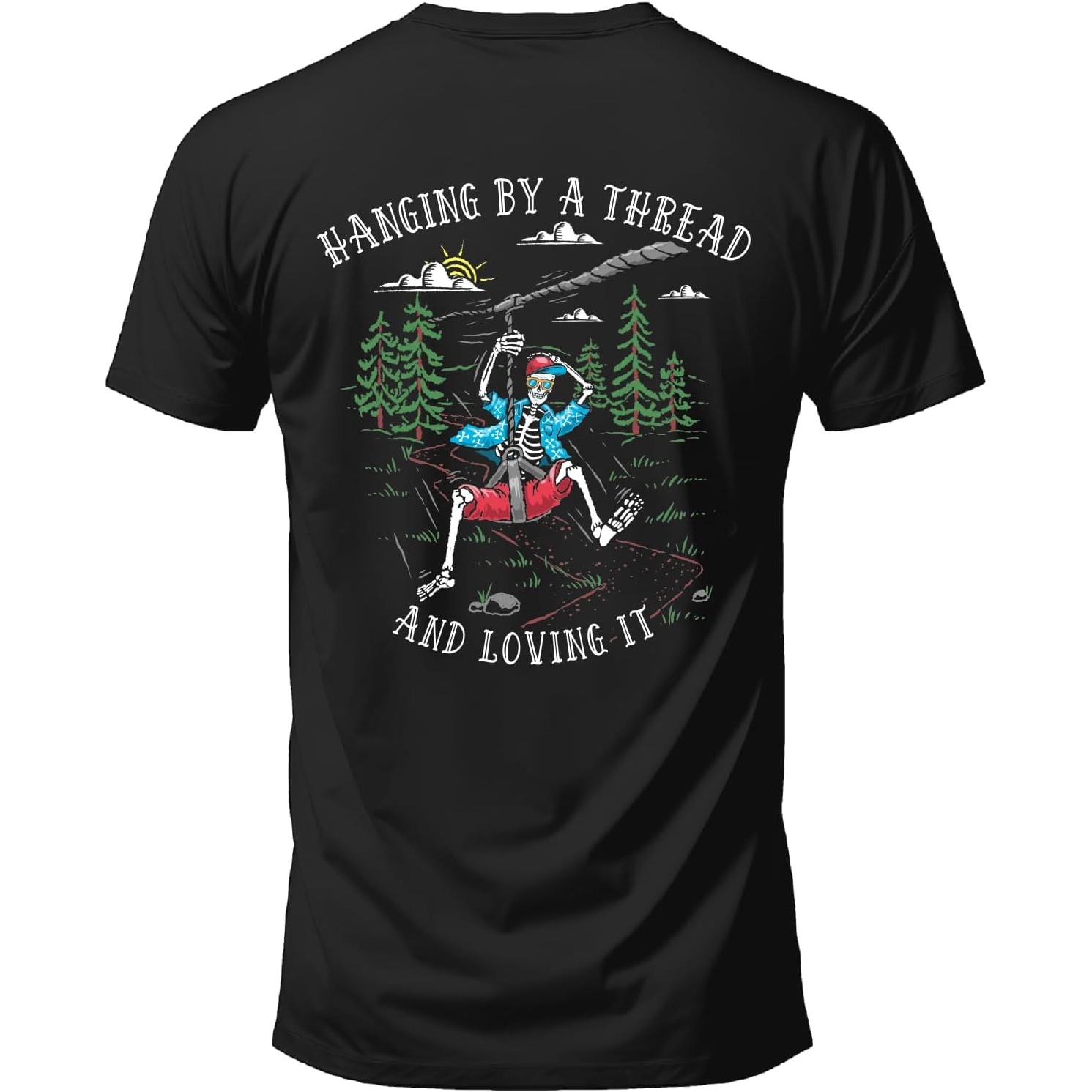Hanging By A Thread Skeleton Z - Outdoor Adventure Ziplines & Waterfall 评论和价格