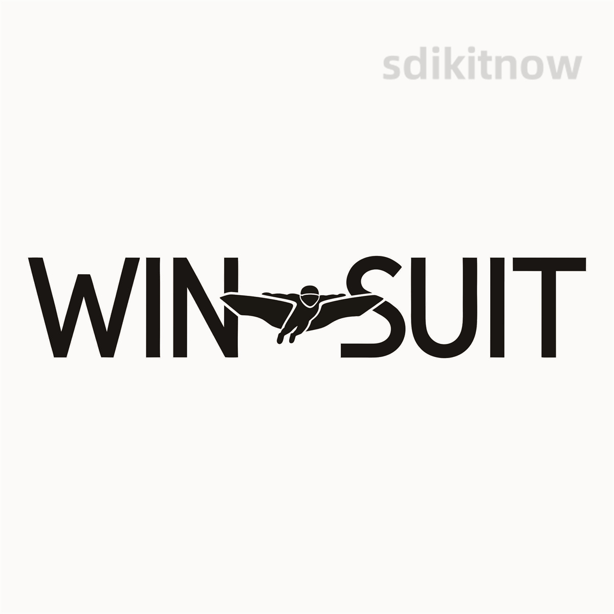 Wingsuit Flyer Vinyl Car Stick - Outdoor Adventure Jeep 评论和价格