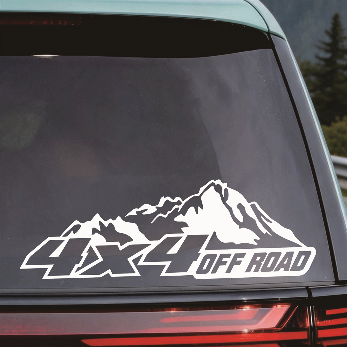 4X4 Off‑Road Mountain Vinyl De - Outdoor Adventure Jeep 评论和价格