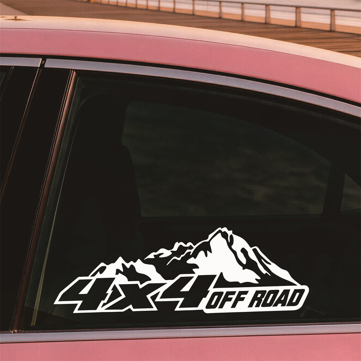 4X4 Off‑Road Mountain Vinyl De - Outdoor Adventure Jeep 评论和价格