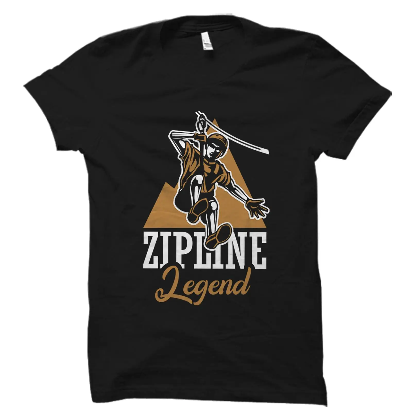 Zipline Legend T shirt Funny Z - Outdoor Adventure Ziplines & Waterfall 评论和价格
